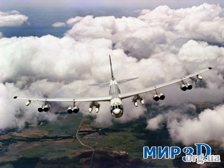 Чертеж Boeing B-52 Stratofortress Bomber для 3D MAX