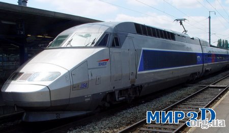 Чертежи турбопоезда TGV-A325 для 3D MAX