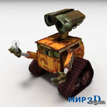 Модель WALL - E для 3D MAX