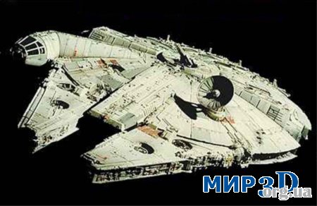 Модель космического корабля из фильма "Звездные войны" для 3D MAX