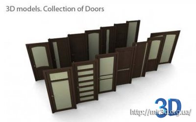 Коллекция  дверей  для  3D  /  Collection  of  Doors