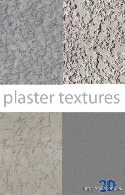 Текстуры штукатурки для 3ds max / plaster textures