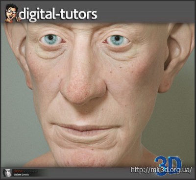 Водео урок от Digital Tutors - реальная кожа, освещение и рендер в 3D Max