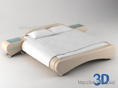 3D  Модели  кроватей