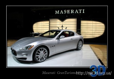 3D Модель. Авто ( Maserati-GT )