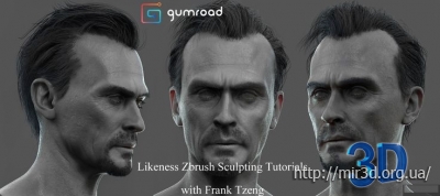 Gumroad - Likeness Sculpting by Frank Tzeng / Скульптинг с Френком Тзен