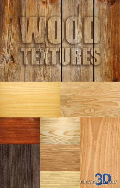 Wood Textures Pack - подборка качественных текстур дерева