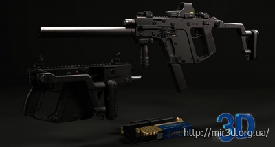 KRISS SuperV SMG with EoTech Plus Bullet Box