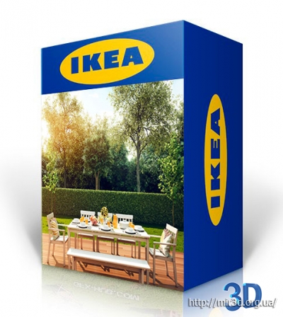 IKEA 3D Model Collection: сборник 3d-моделей