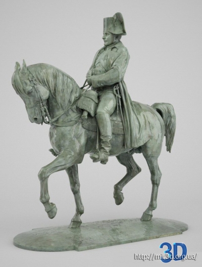 3D statue of Napoleon – модель статуи Наполеона